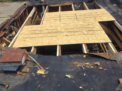 New Wood Decking Installation